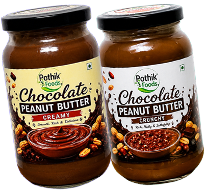 Pothik Foods Chocolate Peanut Butter Combo