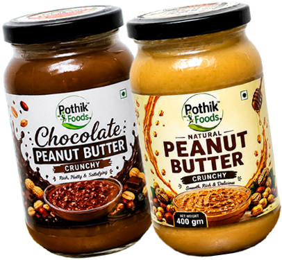 Pothik Foods Crunchy Peanut Butter Combo